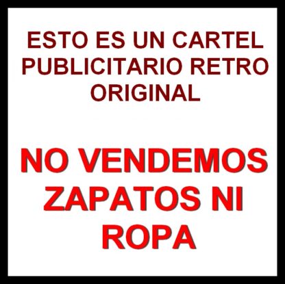 CARTEL RETRO. CHARLES F. JOHNSON Y ZAPATOS JOHNSONIAN - Image 2