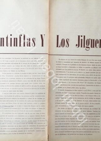 CARTEL ANTIGUO ORIGINAL DE CANTINFLAS Y LOS JILGUEROS 1959 SATIRA POLITICA /FEP