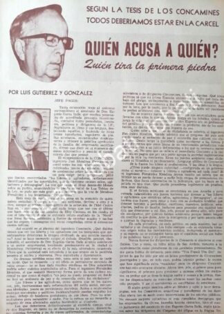 CARTEL ANTIGUO ORIGINAL DE CONTROVERSIA SOBRE MUERTE DE AUGENIO GARZA SADA OCT 1973 /fep