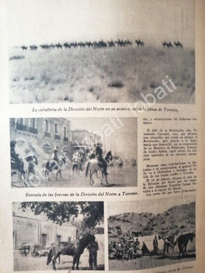 CARTEL ANTIGUO ORIGINAL DE PANCHO VILLA DERROTA A FEDERALES EN TORREON 1940 RVM - Image 4