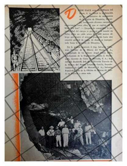 4 AFICHES RETRO FUNDIDORA MONTERREY 1955 - Image 5