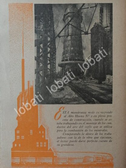 CARTEL ANTIGUO ORIGINAL DE 15 AFICHES DE LA FUNDIDORA MONTERREY 1940 & 1945. - Image 4