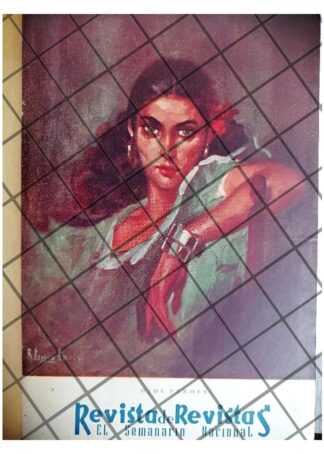 PORTADA RETRO 1941 DE ESPINO BARROS -OJOS VERDES