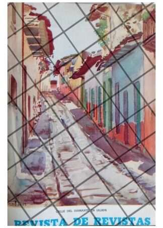 PORTADA RETRO 1941 ESPINO BARROS -CALLEJON DIAMANTE, JALAPA