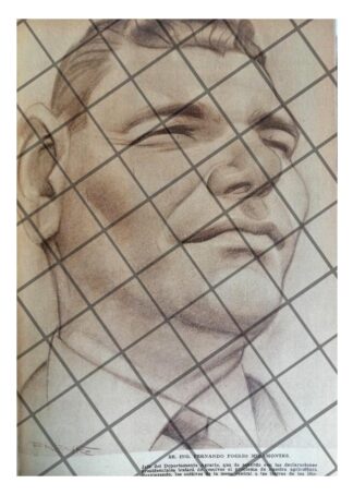 CARICATURA ANTIGUA. FERNANDO FOGLIO POR: FREYRE 1941