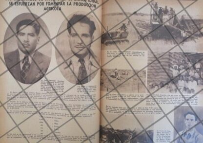 AFICHES RETRO SINALOA, PROGRESOS Y OBRAS 1944 - Image 9