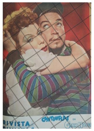 PORTADA RETRO PELICULA GRAN HOTEL. CANTINFLAS