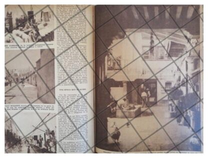 AFICHES RETRO LAS VECINDADES DEL D.F 1944 - Image 2