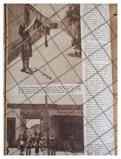 AFICHES RETRO LAS VECINDADES DEL D.F 1944 - Image 5