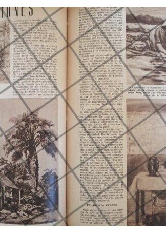AFICHE RETRO EXPOSICION ARGUELLES BRINGAS Y MAS 1944