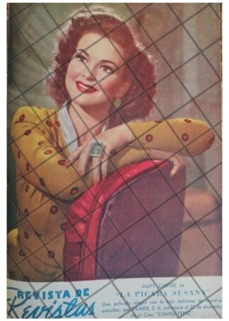 PORTADA RETRO PELICULA LA PICARA SUSANA 1944