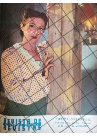 PORTADA RETRO LA ACTRIZ LUPITA GALLARDO 1944