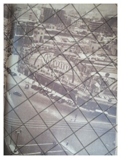 AFICHE RETRO PANORAMICA DEL PASEO DE LA REFORMA 1944 - Image 3