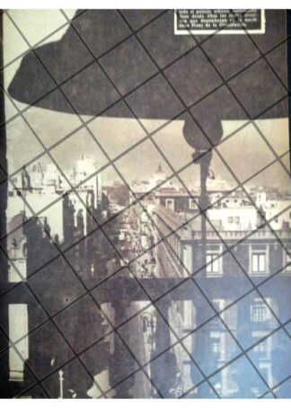 AFICHE RETRO 1944 VISTA DESDE EL CAMPANARIO DE CATEDRAL