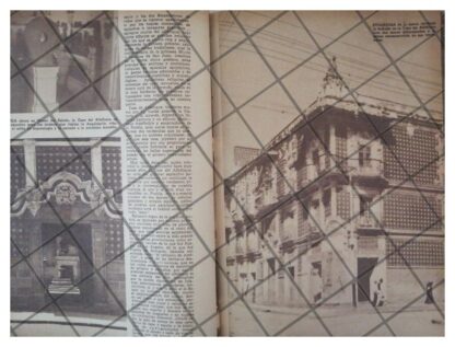 AFICHE RETRO LA CASA DEL ALFEÑIQUE 1944 - Image 3