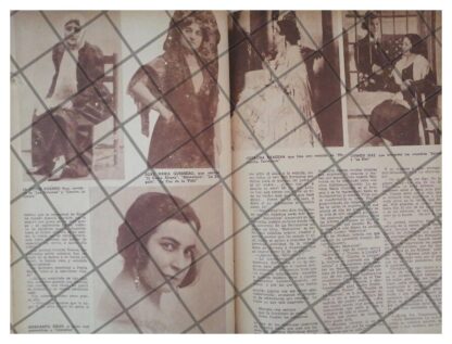 AFICHE RETRO ACTRICES DE SERAFIN ALVAREZ QUINTERO 1944 - Image 2