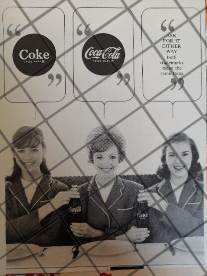 11 CARTELES RETRO REFRESCOS COCA COLA 1950s 60s /343 - Image 9