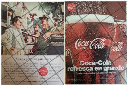 11 CARTELES RETRO REFRESCOS COCA COLA 1950s 60s /343 - Image 6