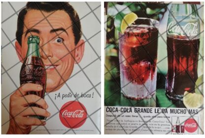 11 CARTELES RETRO REFRESCOS COCA COLA 1950s 60s /343 - Image 4