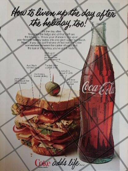 11 CARTELES RETRO REFRESCOS COCA COLA 1950s 60s /343 - Image 3