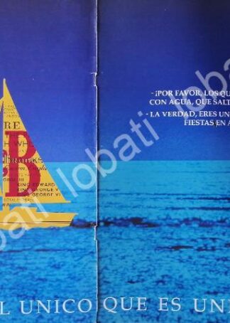 CARTEL ANTIGUO ORIGINAL DE VINOS. WHISKY J&B 1993 /558