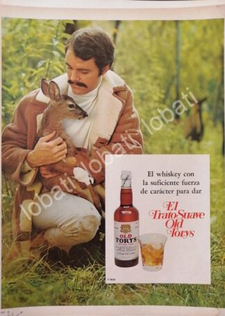 CARTEL ANTIGUO ORIGINAL DE VINOS. WHISKY OLD TORYS 1969 /536